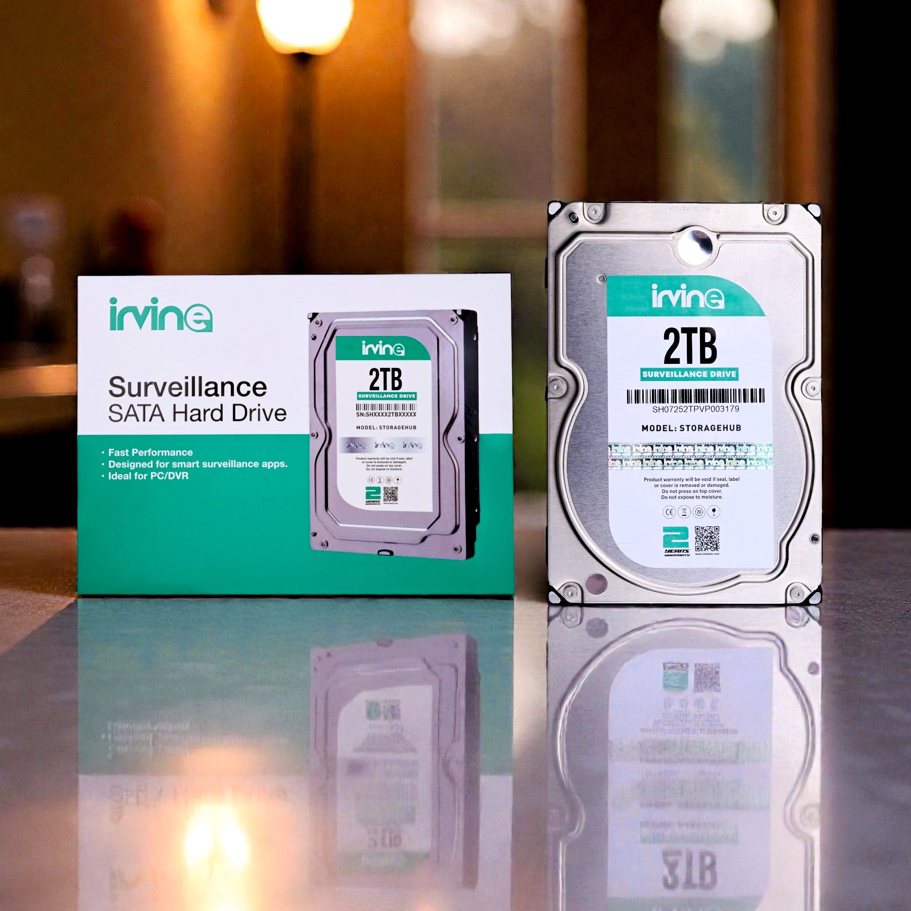 New_IRVINE SURVEILLNCE HARD DRIVE SATA3.5 HDD