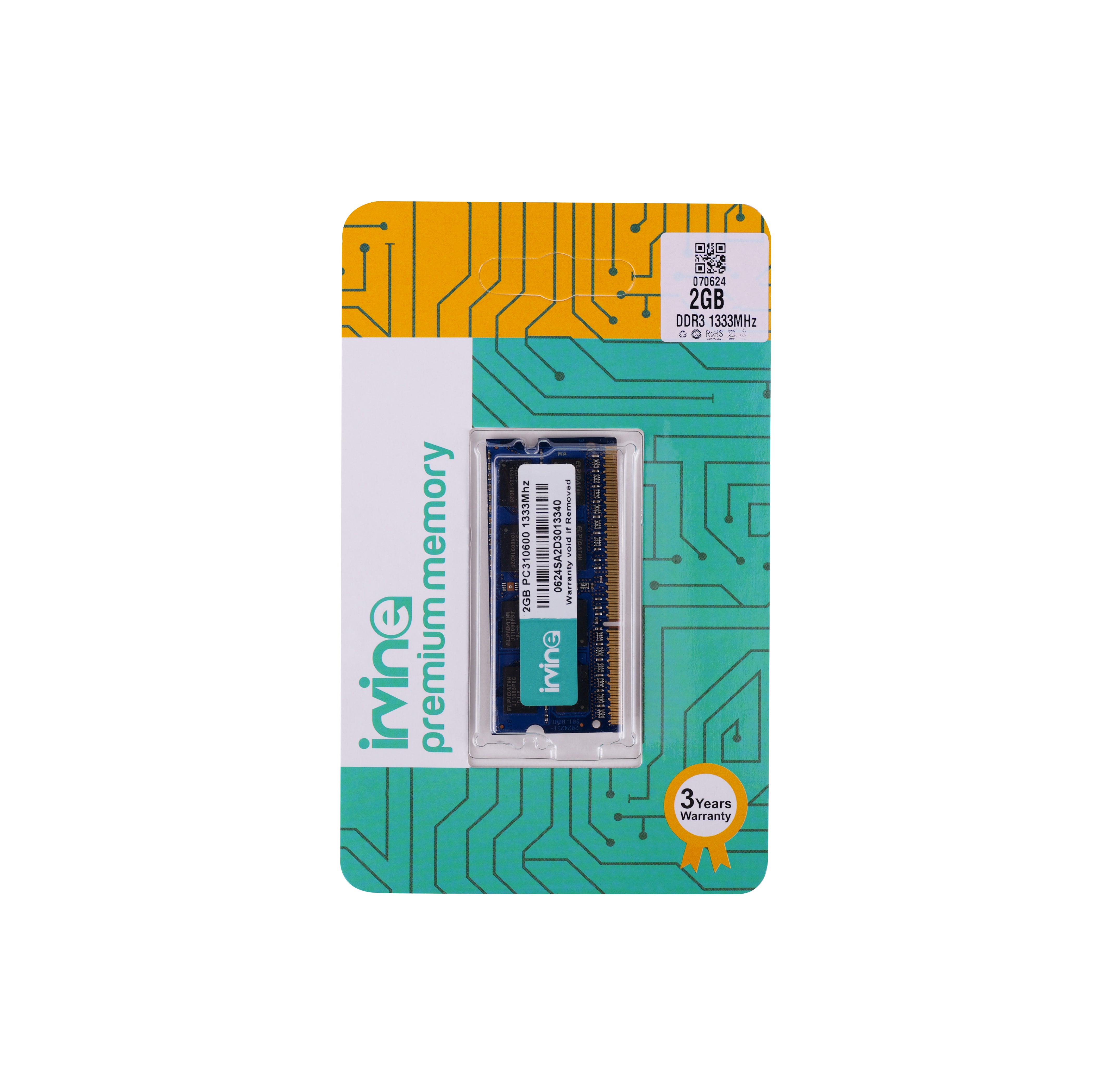 New_2GB DDR3 1333 LAPTOP RAM